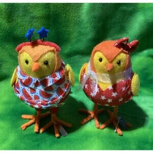 Target Featherly Friends Felt Bird Star 2022 & Mellie 2023 Wondershop Summer